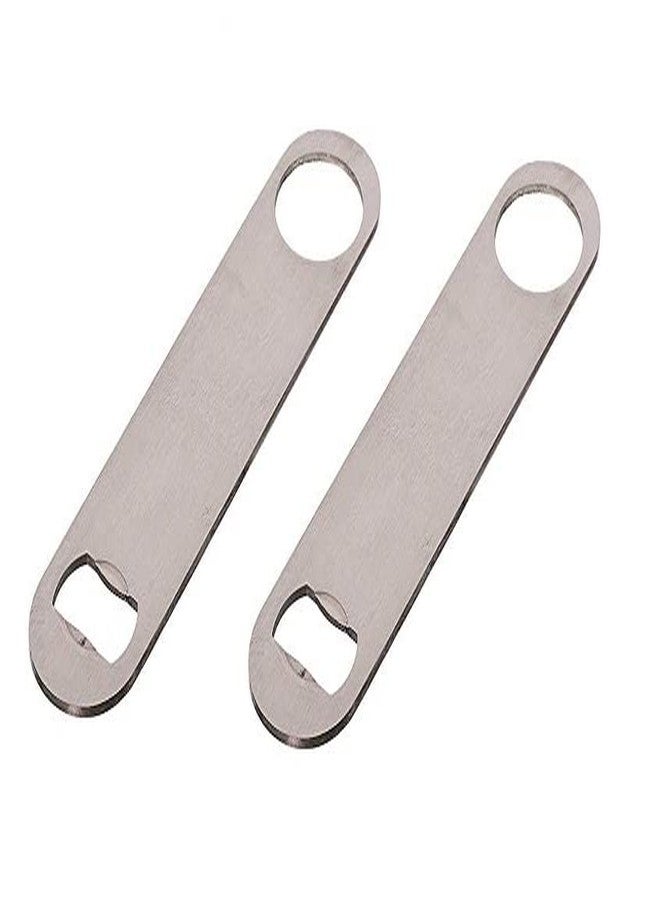Dynore Stainless Steel Bottle/Bar/Beer/Soda Opener- Set of 2 - Image 1